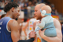 Basketball, Basketball Superliga 2024/25, Playoffs, Finale Spiel 1, Oberwart Gunners vs. BBC Nord Dragonz