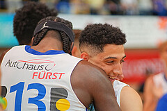 Basketball, Basketball Superliga 2024/25, Playoffs, Finale Spiel 1, Oberwart Gunners vs. BBC Nord Dragonz