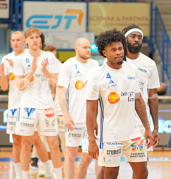 Basketball, Basketball Superliga 2024/25, Playoffs, Finale Spiel 1, Oberwart Gunners vs. BBC Nord Dragonz