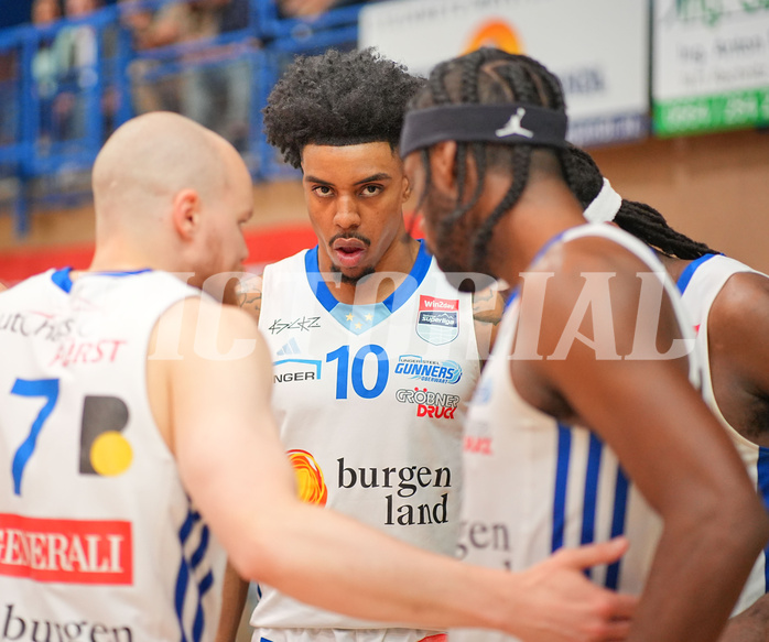 Basketball, Basketball Superliga 2024/25, Playoffs, Finale Spiel 1, Oberwart Gunners vs. BBC Nord Dragonz