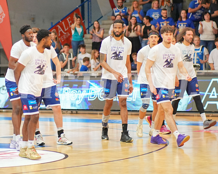 Basketball, Basketball Superliga 2024/25, Playoffs, Finale Spiel 1, Oberwart Gunners vs. BBC Nord Dragonz