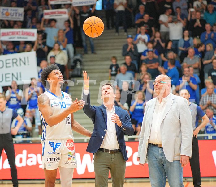 Basketball, Basketball Superliga 2024/25, Playoffs, Finale Spiel 1, Oberwart Gunners vs. BBC Nord Dragonz