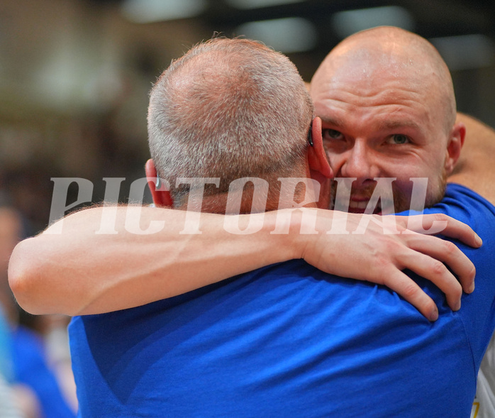 Basketball, Basketball Superliga 2024/25, Playoffs, Finale Spiel 1, Oberwart Gunners vs. BBC Nord Dragonz