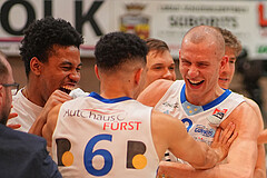 Basketball, Basketball Superliga 2024/25, Playoffs, Finale Spiel 1, Oberwart Gunners vs. BBC Nord Dragonz