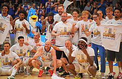 Basketball, Basketball Superliga 2024/25, Playoffs, Finale Spiel 1, Oberwart Gunners vs. BBC Nord Dragonz