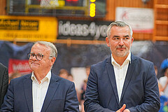 Basketball, Basketball Superliga 2024/25, Playoffs, Finale Spiel 1, Oberwart Gunners vs. BBC Nord Dragonz