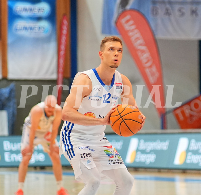 Basketball, Basketball Superliga 2024/25, Playoffs, Finale Spiel 1, Oberwart Gunners vs. BBC Nord Dragonz