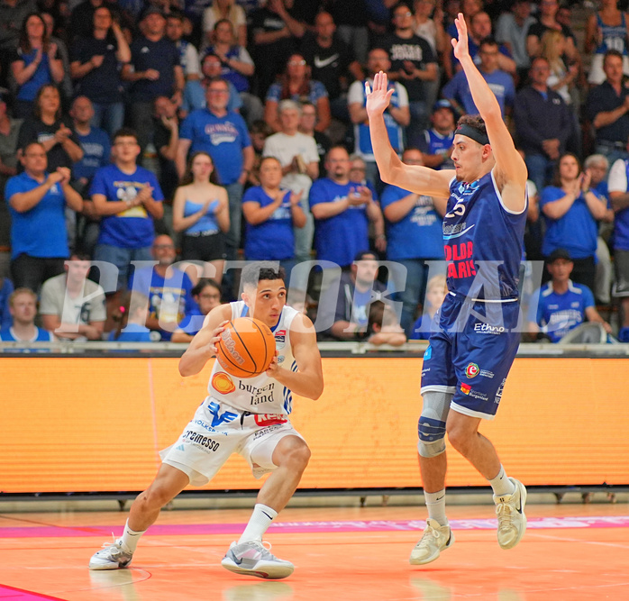 Basketball, Basketball Superliga 2024/25, Playoffs, Finale Spiel 1, Oberwart Gunners vs. BBC Nord Dragonz