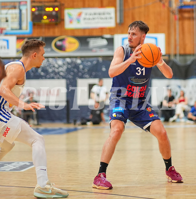 Basketball, Basketball Superliga 2024/25, Playoffs, Finale Spiel 1, Oberwart Gunners vs. BBC Nord Dragonz