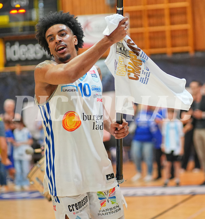 Basketball, Basketball Superliga 2024/25, Playoffs, Finale Spiel 1, Oberwart Gunners vs. BBC Nord Dragonz