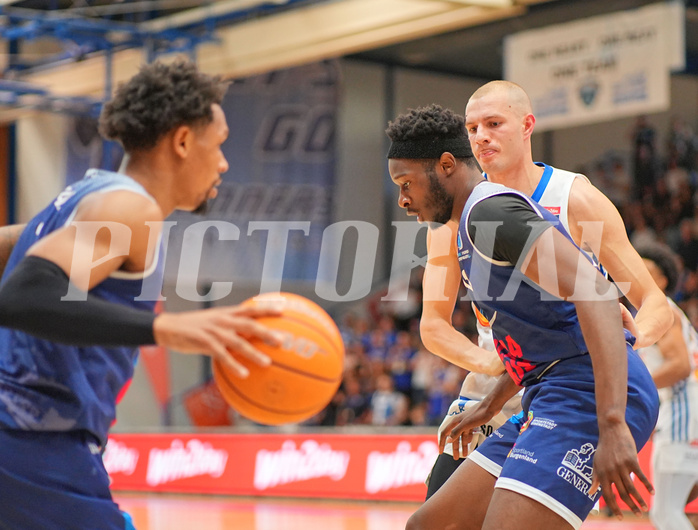 Basketball, Basketball Superliga 2024/25, Playoffs, Finale Spiel 1, Oberwart Gunners vs. BBC Nord Dragonz