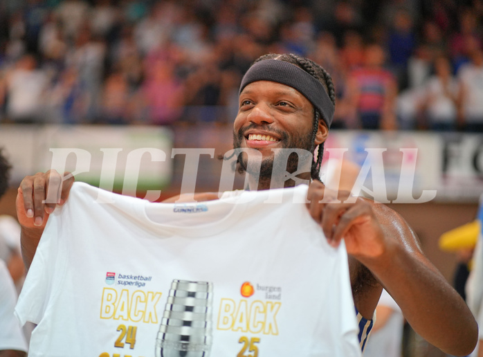 Basketball, Basketball Superliga 2024/25, Playoffs, Finale Spiel 1, Oberwart Gunners vs. BBC Nord Dragonz
