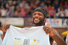 Basketball, Basketball Superliga 2024/25, Playoffs, Finale Spiel 1, Oberwart Gunners vs. BBC Nord Dragonz