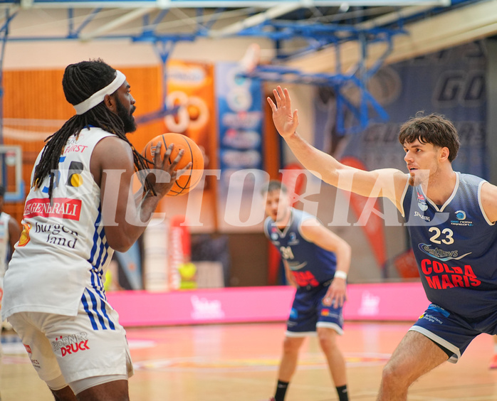 Basketball, Basketball Superliga 2024/25, Playoffs, Finale Spiel 1, Oberwart Gunners vs. BBC Nord Dragonz