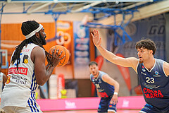 Basketball, Basketball Superliga 2024/25, Playoffs, Finale Spiel 1, Oberwart Gunners vs. BBC Nord Dragonz
