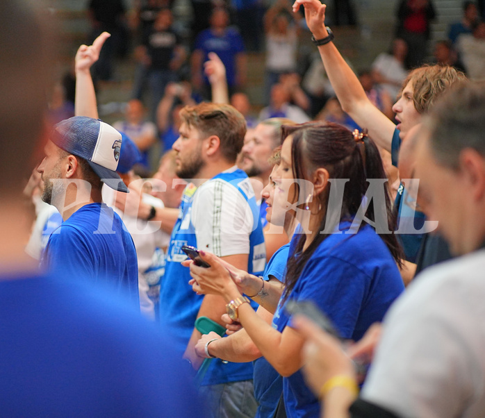 Basketball, Basketball Superliga 2024/25, Playoffs, Finale Spiel 1, Oberwart Gunners vs. BBC Nord Dragonz