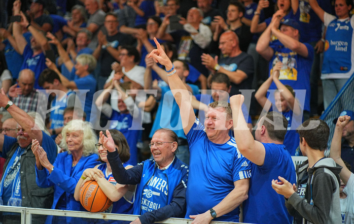 Basketball, Basketball Superliga 2024/25, Playoffs, Finale Spiel 1, Oberwart Gunners vs. BBC Nord Dragonz