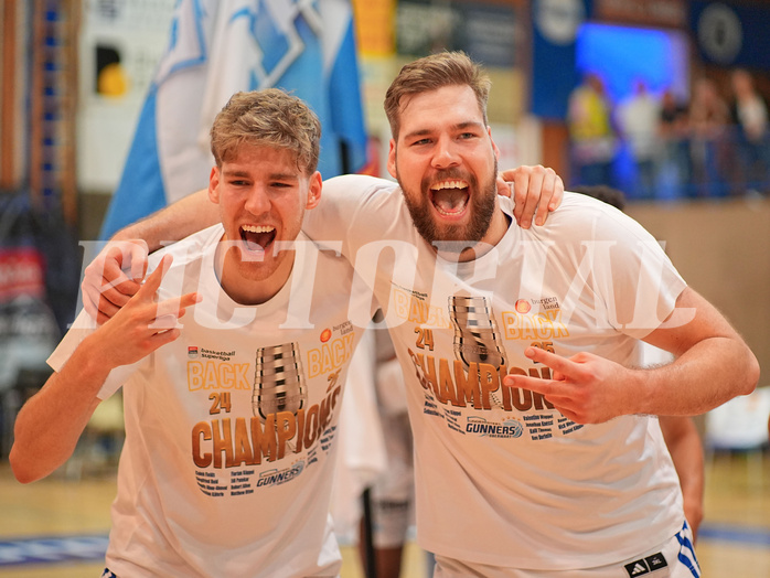 Basketball, Basketball Superliga 2024/25, Playoffs, Finale Spiel 1, Oberwart Gunners vs. BBC Nord Dragonz