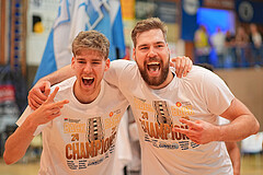 Basketball, Basketball Superliga 2024/25, Playoffs, Finale Spiel 1, Oberwart Gunners vs. BBC Nord Dragonz