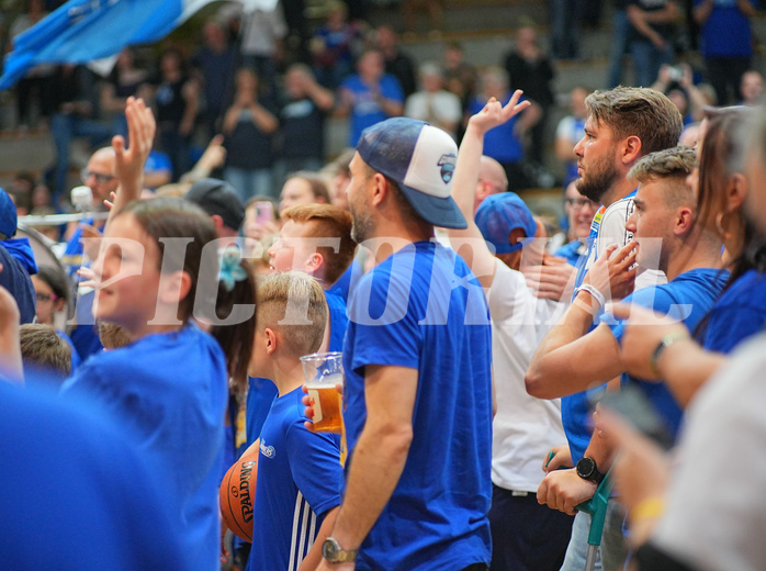 Basketball, Basketball Superliga 2024/25, Playoffs, Finale Spiel 1, Oberwart Gunners vs. BBC Nord Dragonz