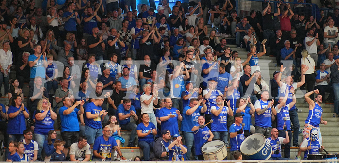 Basketball, Basketball Superliga 2024/25, Playoffs, Finale Spiel 1, Oberwart Gunners vs. BBC Nord Dragonz