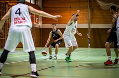Basketball, Basketball Zweite Liga, Grunddurchgang 1.Runde, COLDA MARIS BBC Nord Dragonz, Swarco Raiders Tirol, Nemanja Markovic (5)