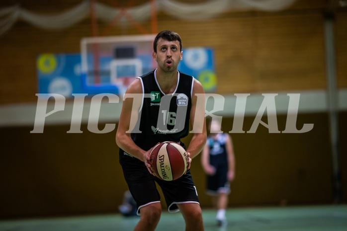 Basketball, Basketball Zweite Liga, Grunddurchgang 1.Runde, COLDA MARIS BBC Nord Dragonz, Swarco Raiders Tirol, Benjamin Medic (16)