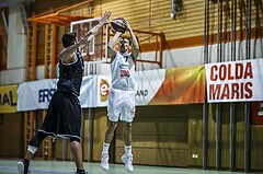 Basketball, Basketball Zweite Liga, Grunddurchgang 1.Runde, COLDA MARIS BBC Nord Dragonz, Swarco Raiders Tirol, Dragisa Najdanovic (7)
