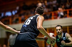 Basketball, Basketball Zweite Liga, Grunddurchgang 1.Runde, COLDA MARIS BBC Nord Dragonz, Swarco Raiders Tirol, Benjamin Medic (16)