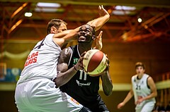 Basketball, Basketball Zweite Liga, Grunddurchgang 1.Runde, COLDA MARIS BBC Nord Dragonz, Swarco Raiders Tirol, John Franklyn Gardiner (11)