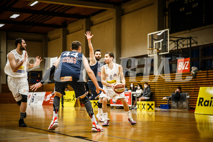 Basketball, Basketball Zweite Liga, Playoff: Viertelfinale 1. Spiel, Mattersburg Rocks, BBC Nord Dragonz, Jan NICOLI (6)