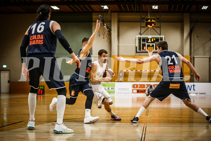 Basketball, Basketball Zweite Liga, Playoff: Viertelfinale 1. Spiel, Mattersburg Rocks, BBC Nord Dragonz, Jan NICOLI (6)