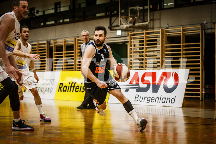 Basketball, Basketball Zweite Liga, Playoff: Viertelfinale 1. Spiel, Mattersburg Rocks, BBC Nord Dragonz, Petar Cosic (3)