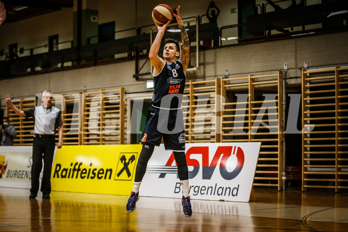 Basketball, Basketball Zweite Liga, Playoff: Viertelfinale 1. Spiel, Mattersburg Rocks, BBC Nord Dragonz, Petar Zivkovic (8)