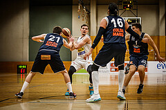 Basketball, Basketball Zweite Liga, Playoff: Viertelfinale 1. Spiel, Mattersburg Rocks, BBC Nord Dragonz, Roman Skvasik (12)