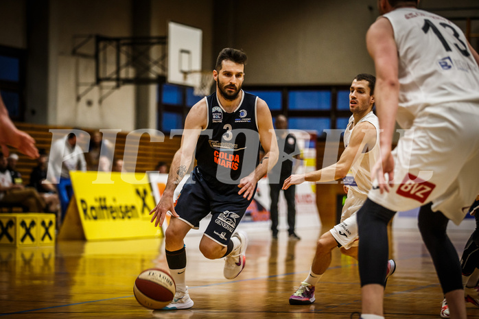 Basketball, Basketball Zweite Liga, Playoff: Viertelfinale 1. Spiel, Mattersburg Rocks, BBC Nord Dragonz, Petar Cosic (3)