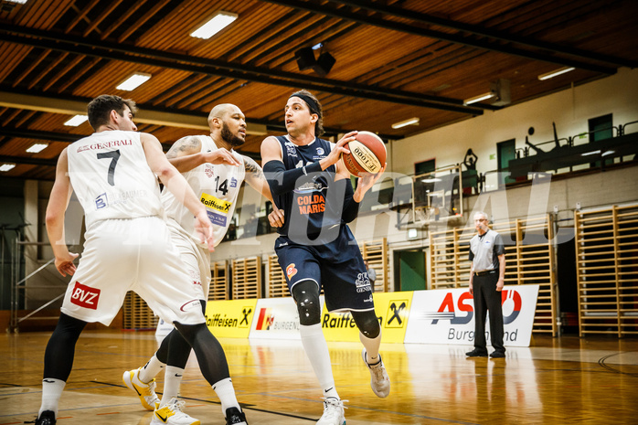 Basketball, Basketball Zweite Liga, Playoff: Viertelfinale 1. Spiel, Mattersburg Rocks, BBC Nord Dragonz, Marko Kolaric (16)