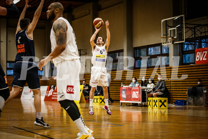 Basketball, Basketball Zweite Liga, Playoff: Viertelfinale 1. Spiel, Mattersburg Rocks, BBC Nord Dragonz, Jan NICOLI (6)
