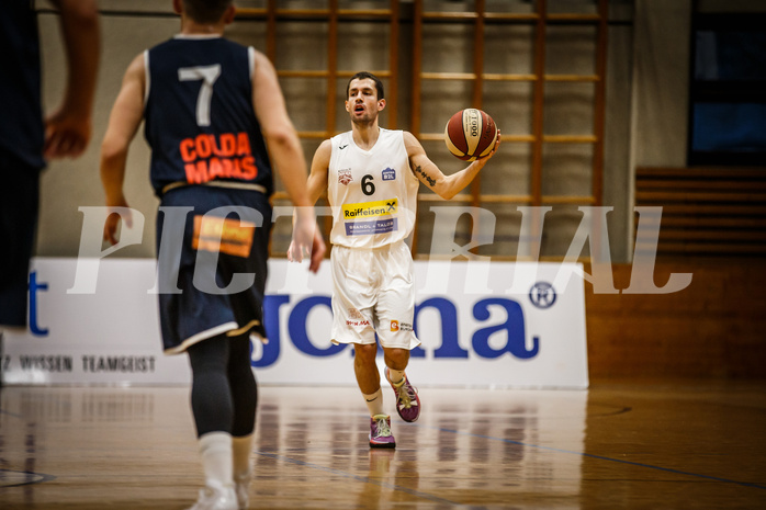 Basketball, Basketball Zweite Liga, Playoff: Viertelfinale 1. Spiel, Mattersburg Rocks, BBC Nord Dragonz, Jan NICOLI (6)