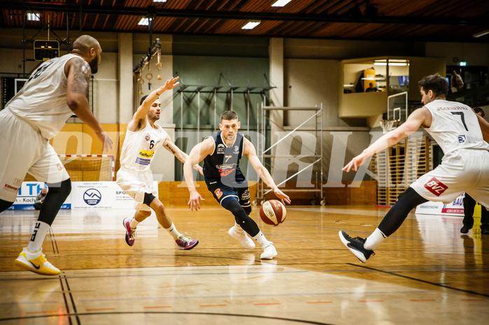 Basketball, Basketball Zweite Liga, Playoff: Viertelfinale 1. Spiel, Mattersburg Rocks, BBC Nord Dragonz, Dragisa Najdanovic (7)