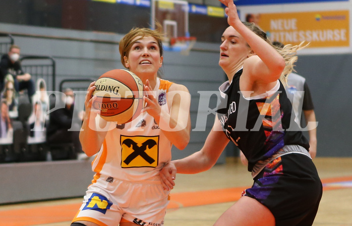 Basketball Damen Superliga 20120/21, Halblfinale Spiel 3 BK Duchess Klosterneuburg vs. Vienna United PSV


