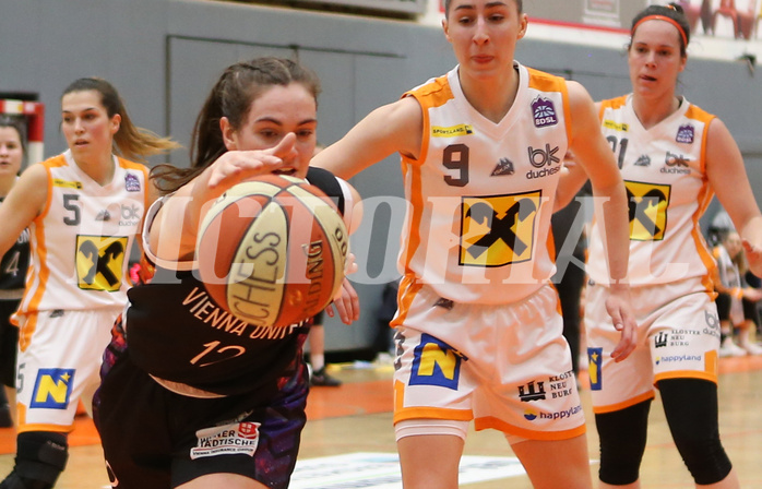 Basketball Damen Superliga 20120/21, Halblfinale Spiel 3 BK Duchess Klosterneuburg vs. Vienna United PSV


