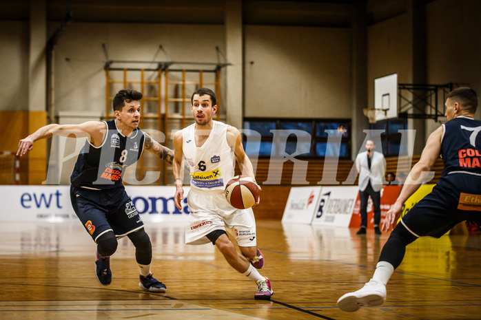 Basketball, Basketball Zweite Liga, Playoff: Viertelfinale 1. Spiel, Mattersburg Rocks, BBC Nord Dragonz, Jan NICOLI (6)