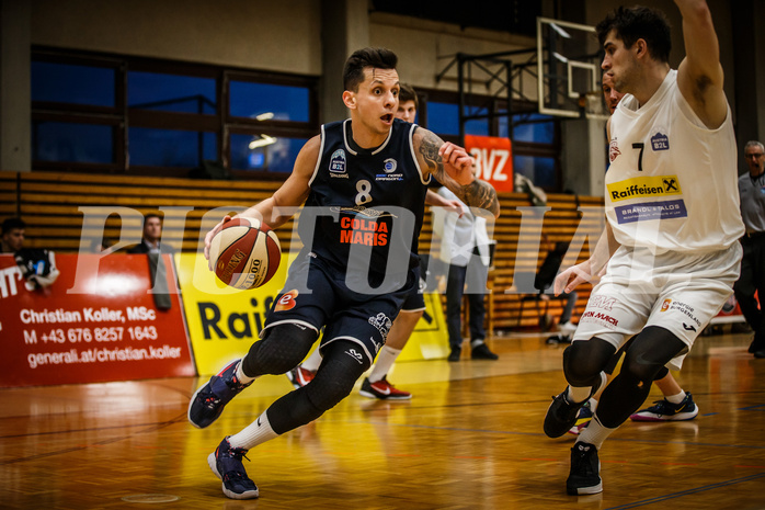 Basketball, Basketball Zweite Liga, Playoff: Viertelfinale 1. Spiel, Mattersburg Rocks, BBC Nord Dragonz, Petar Zivkovic (8)