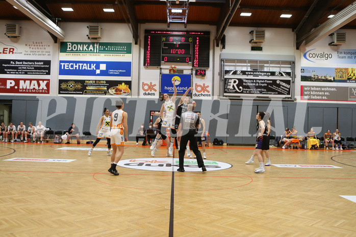 Basketball Damen Superliga 20120/21, Halblfinale Spiel 3 BK Duchess Klosterneuburg vs. Vienna United PSV