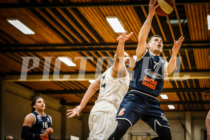 Basketball, Basketball Zweite Liga, Playoff: Viertelfinale 1. Spiel, Mattersburg Rocks, BBC Nord Dragonz, Dragisa Najdanovic (7)