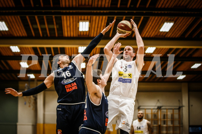 Basketball, Basketball Zweite Liga, Playoff: Viertelfinale 1. Spiel, Mattersburg Rocks, BBC Nord Dragonz, Corey HALLETT (13)