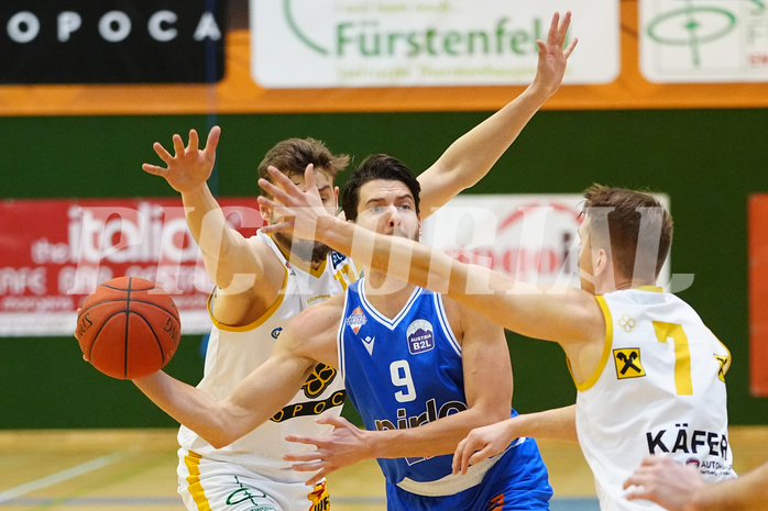 Basketball 2. Liga 2021/22, Grundduchgang 14.Runde , Fuerstenfeld vs. Kufstein


