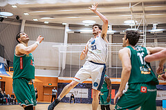 Basketball, Win2Day Superliga 2022/23, 9. Qualifikationsrunde, Vienna Timberwolves, Kapfenberg Bulls, Chris Vogt (33)