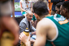 Basketball, Win2Day Superliga 2022/23, 9. Qualifikationsrunde, Vienna Timberwolves, Kapfenberg Bulls, Michael Schrittwieser (Head Coach)